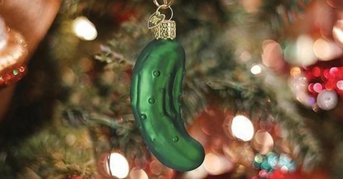 legend of the christmas pickle