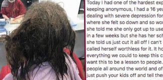 hairdresser helps girl in need