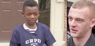 cop bullied boy birthday