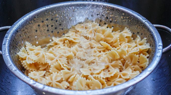stop draining pasta in the sink