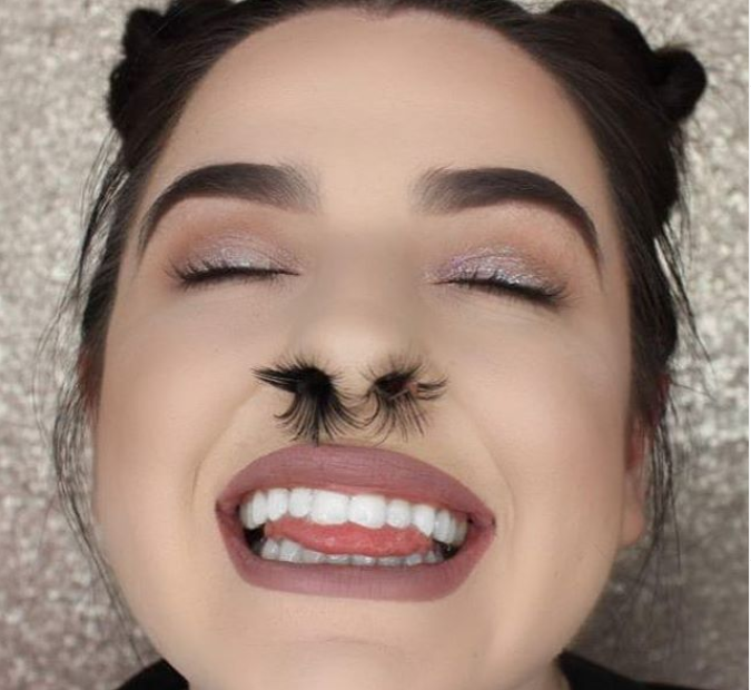 nose hair trend 